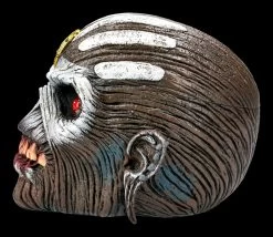 Iron Maiden Zombie Schädel Schatulle - Eddie Book Of Souls -Modell Und Figurengeschäft 2D FS22741 Zombie Schaedel Eddie Book of Souls 3 1280x1280