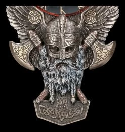 Wanduhr Wikinger - Vegvisir -Modell Und Figurengeschäft 2D FS22859 Wanduhr Wikinger Vegvisir 10 1280x1280