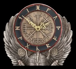Wanduhr Wikinger - Vegvisir -Modell Und Figurengeschäft 2D FS22859 Wanduhr Wikinger Vegvisir 11 1280x1280