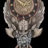 Wanduhr Wikinger - Vegvisir