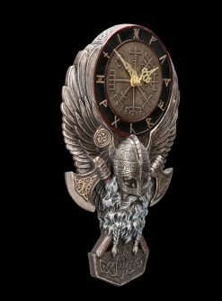 Wanduhr Wikinger - Vegvisir -Modell Und Figurengeschäft 2D FS22859 Wanduhr Wikinger Vegvisir 7 1280x1280