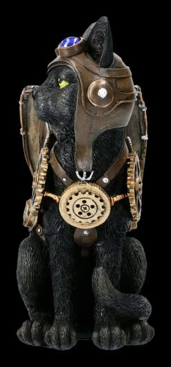 Katzen Figur - Steampunk Feline Flight -Modell Und Figurengeschäft 2D FS22888 Katzen Figur Steampunk Feline Flight 2 1280x1280