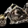 Skelett Figur Mit Motorrad - Wheels Of Steel