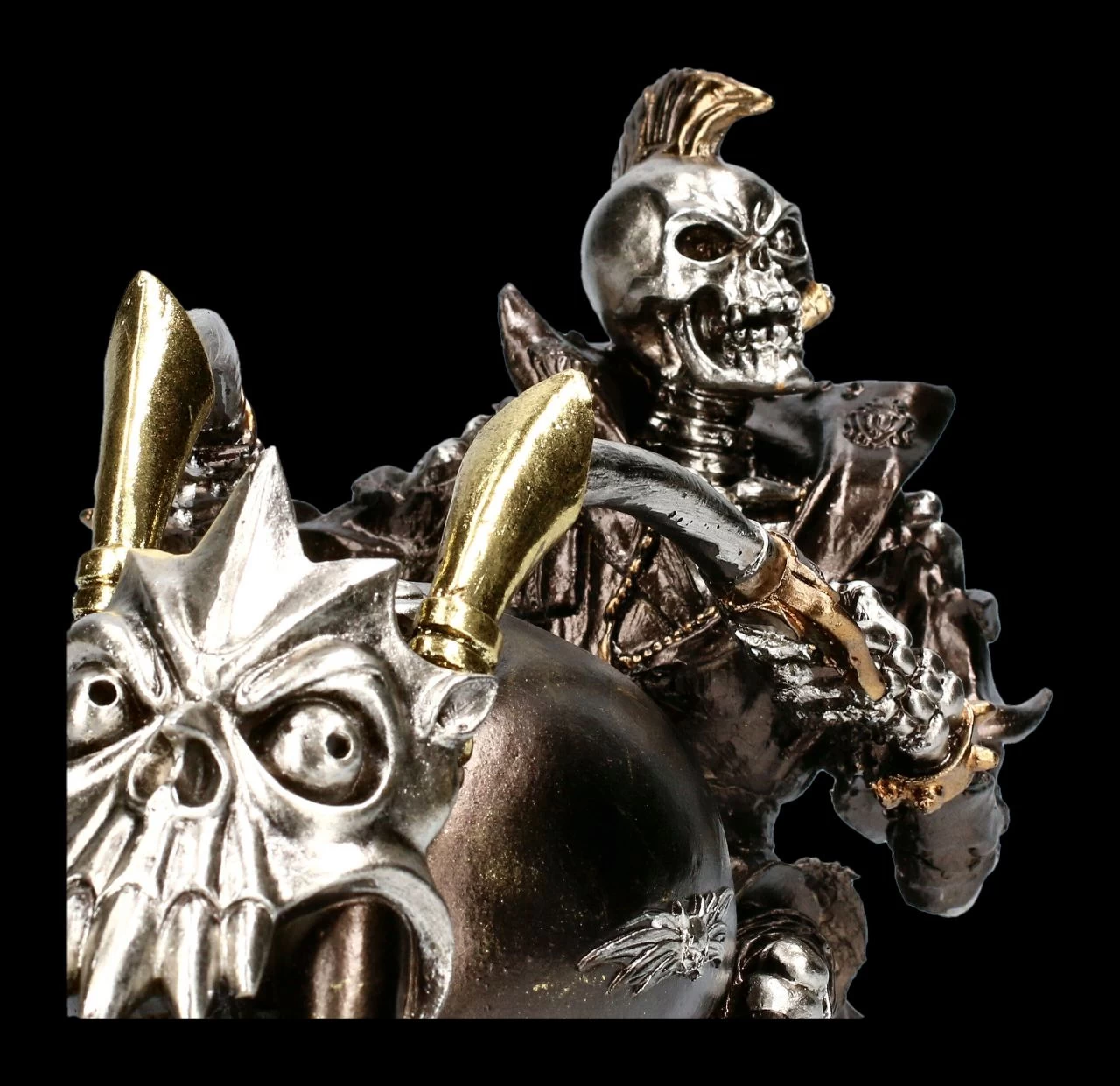 Skelett Figur Mit Motorrad - Wheels Of Steel 7 Skelett Figur Mit Motorrad - Wheels Of Steel – Bild 7