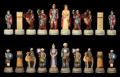 Schachfiguren Set - Römer Vs. Araber -Modell Und Figurengeschäft 2D FS22986 Schachfiguren Set Romer vs Araber komplett 1280x1280