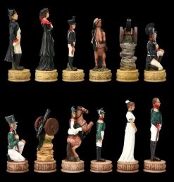 Schachfiguren Set - Napoleon In Rußland -Modell Und Figurengeschäft 2D FS22990 Schachfiguren Set Napoleon in Russland rechts 1280x1280