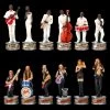 Schachfiguren Set - Jazz Vs. Rock