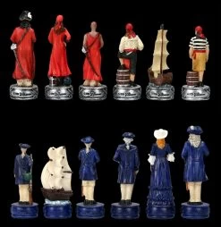 Schachfiguren Set - Piraten -Modell Und Figurengeschäft 2D FS22995 Schachfiguren Set Piraten hinten 1280x1280