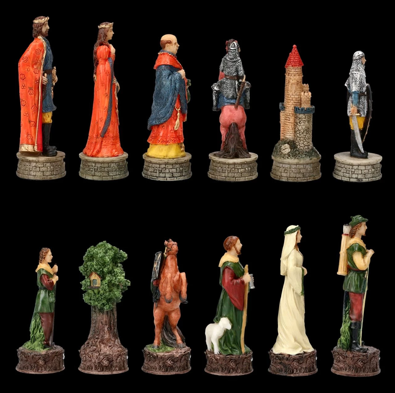 Schachfiguren Set - Robin Hood 4 Schachfiguren Set - Robin Hood – Bild 4