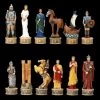 Schachfiguren Set - Kampf Um Troja