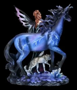 Elfen Figur Mit Einhorn - Thunderstorm -Modell Und Figurengeschäft 2D FS23057 Elfen Figur mit Einhorn Thunderstorm 4 1280x1280