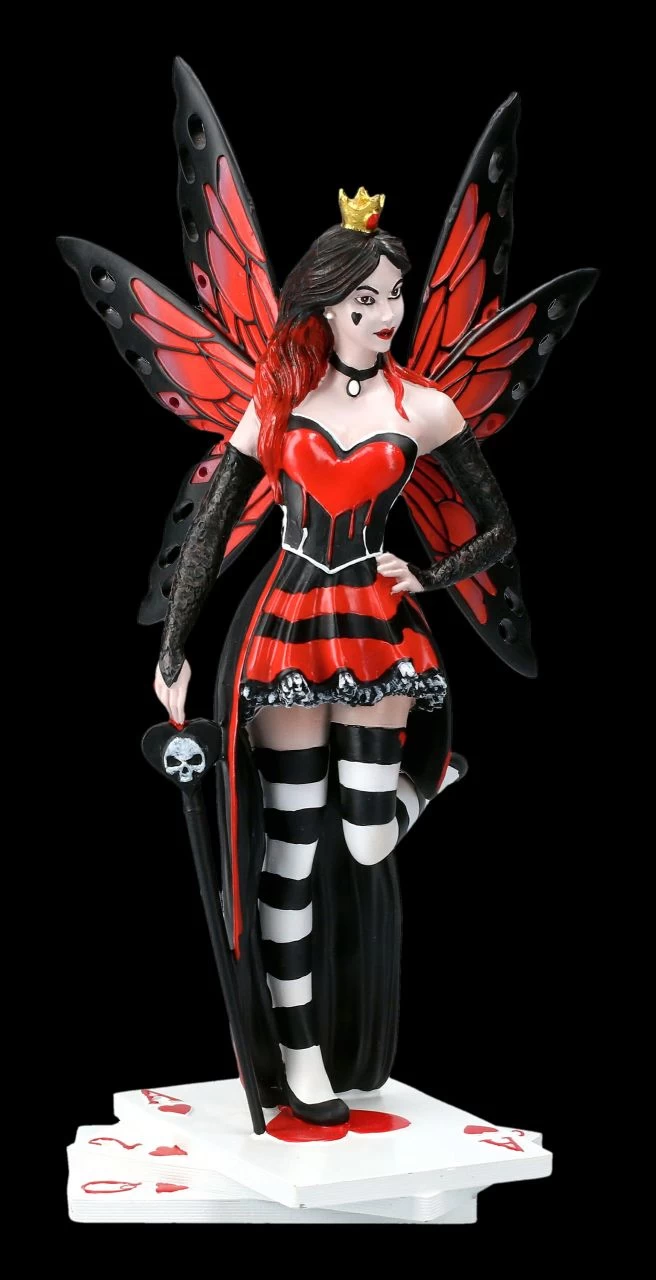 Elfen Figur - Queen Of Hearts - Wonderland Fairies 2 Elfen Figur - Queen Of Hearts - Wonderland Fairies – Bild 2