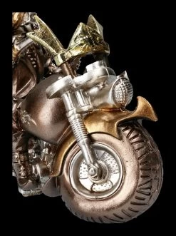 Skelett Biker Figur Auf Motorrad - Full Throttle -Modell Und Figurengeschäft 2D FS23100 Skelett Biker Figur mit Motorrad Full Throttle 8 1280x1280