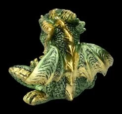 Drachen Figur Grün - Dragonling Rest -Modell Und Figurengeschäft 2D FS23106 Drachen Figur grun Dragonling Rest 2 1280x1280