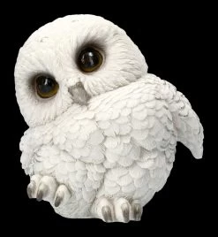Eulen Figur - Schneeeulen Baby Feathers