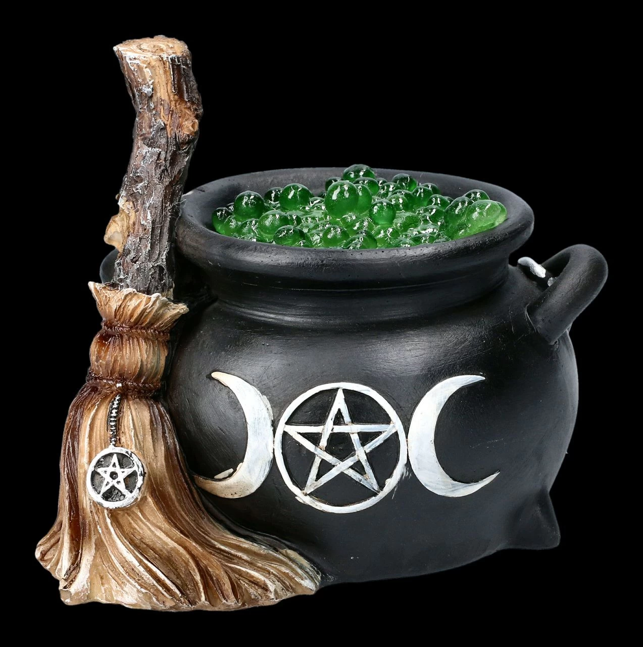 Hexenkessel Dekofigur Mit Beleuchtung 1 Hexenkessel Dekofigur Mit Beleuchtung