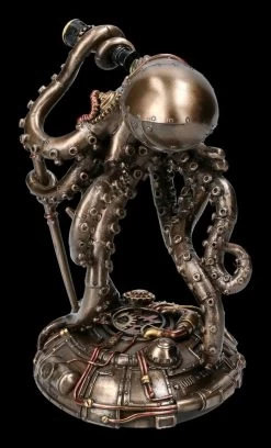 Steampunk Kraken Figur - Admiral Oktopus 12 Steampunk Kraken Figur - Admiral Oktopus -Modell Und Figurengeschäft 2D FS23211 Steampunk Krake Figur Admiral Oktopus 3 1280x1280