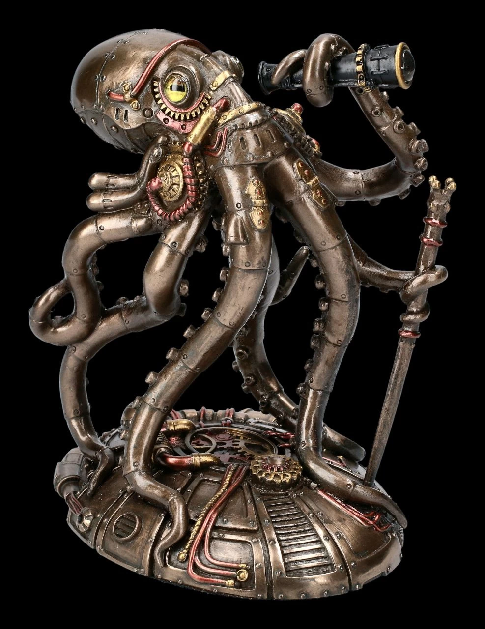 Steampunk Kraken Figur - Admiral Oktopus 1 Steampunk Kraken Figur - Admiral Oktopus