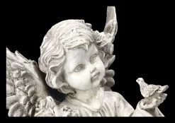 Grabengel Figur Mit Vogel Und Blume 14 Grabengel Figur Mit Vogel Und Blume -Modell Und Figurengeschäft 2D FS23226 Grabengel Figur mit Vogel und Blume 8 1280x1280