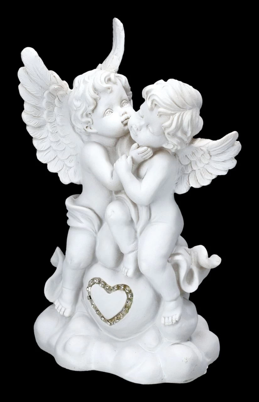 Engelfigur - Paar Mit Herz 3 Engelfigur - Paar Mit Herz – Bild 3