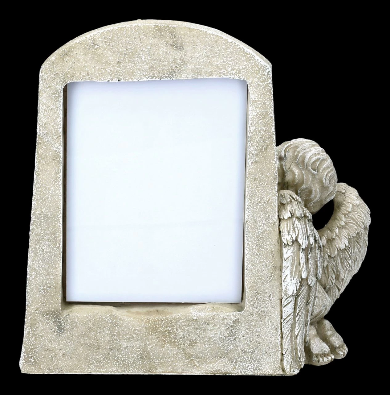 Grabengel Figur Mit Bilderrahmen Und Teelicht 6 Grabengel Figur Mit Bilderrahmen Und Teelicht – Bild 6