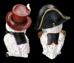 Schneeeulen Figuren Set - Gefiederte Adlige -Modell Und Figurengeschäft 2D FS23280 Schneeeulan Set GEfiederte Adlige 3 1280x1280