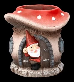 Pflanztopf - Gartenzwerg Im Pilzhaus