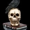 Raben Figur Auf Totenschädel - Raven's Spell