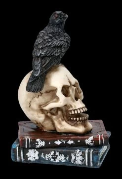 Raben Figur Auf Totenschädel - Raven's Spell -Modell Und Figurengeschäft 2D FS23434 Raben Figur auf Totensch del Ravens Spell 7 1280x1280