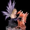 Elfenfigur - Tiara Mit Feuerdrache