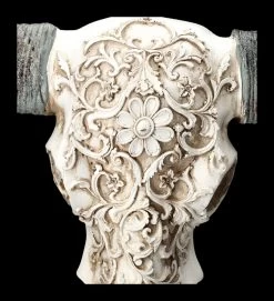 Bullen Totenkopf - Verziert Mit Ständer 13 Bullen Totenkopf - Verziert Mit Ständer -Modell Und Figurengeschäft 2D FS23525 Bullen Totenkopf mit Verzierungen und St nder 7 1280x1280