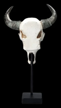Stier Totenkopf - Verziert Mit Ständer 10 Stier Totenkopf - Verziert Mit Ständer -Modell Und Figurengeschäft 2D FS23526 Stier Totenkopf mit Verziehrungen und St nder 3 1280x1280