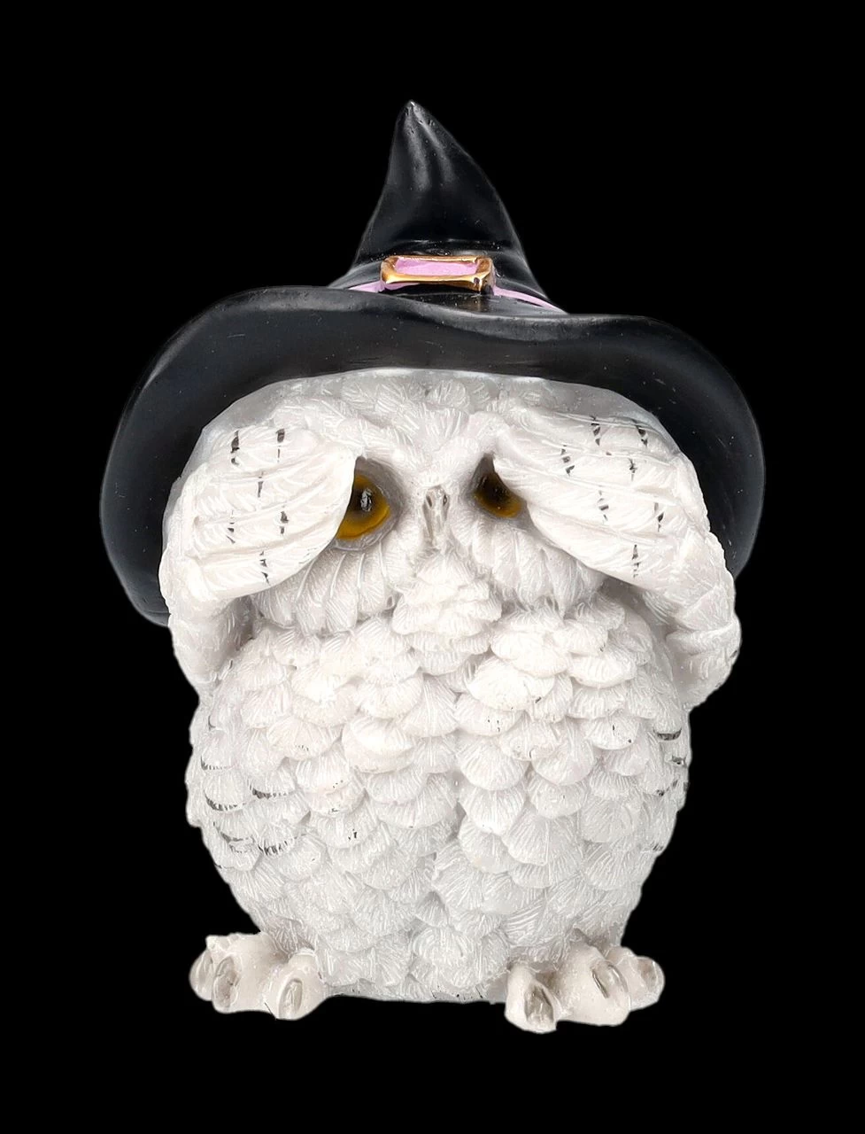 Drei Weise Hexen-Eulen Figuren - Nichts Böses 5 Drei Weise Hexen-Eulen Figuren - Nichts Böses – Bild 5