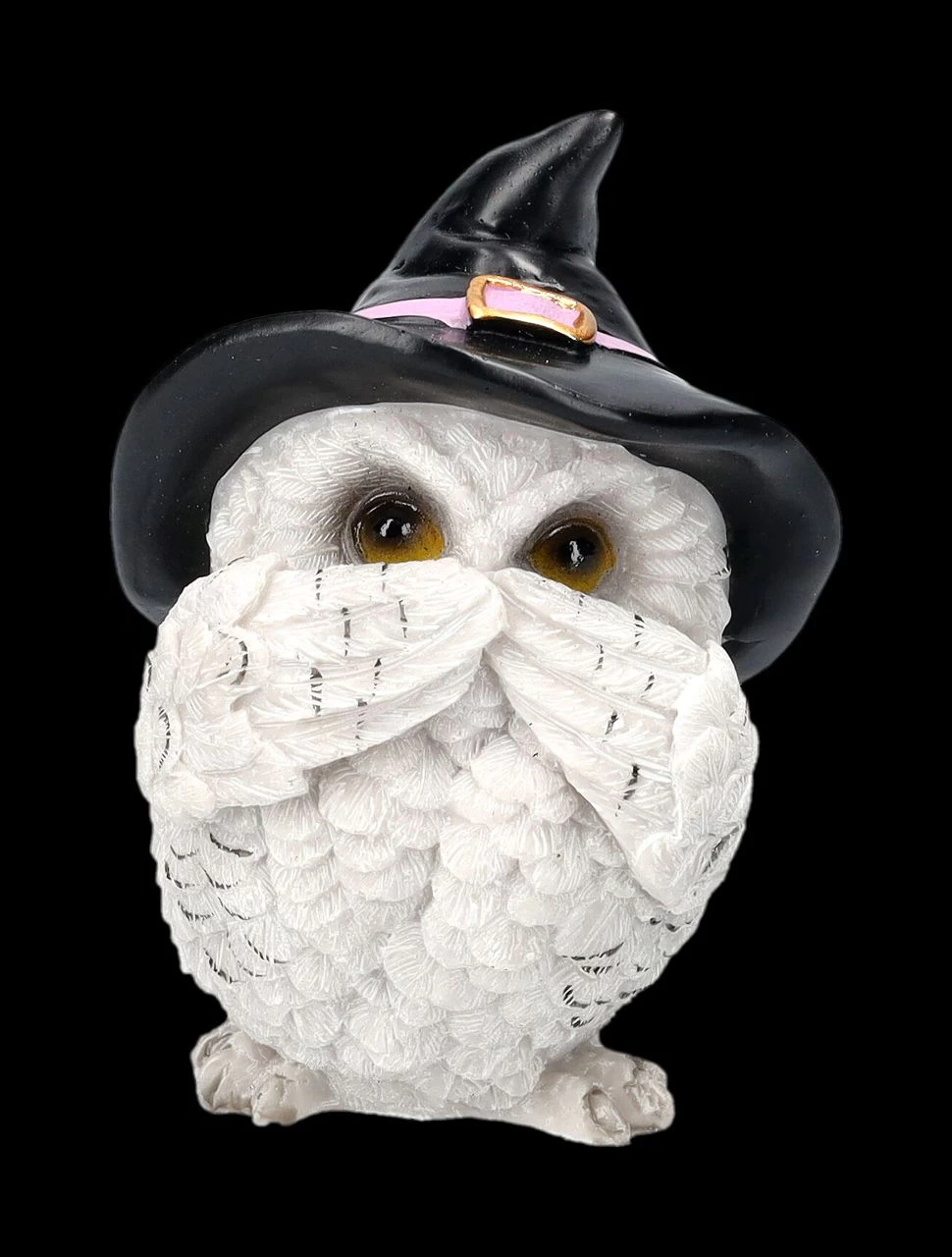 Drei Weise Hexen-Eulen Figuren - Nichts Böses 7 Drei Weise Hexen-Eulen Figuren - Nichts Böses – Bild 7