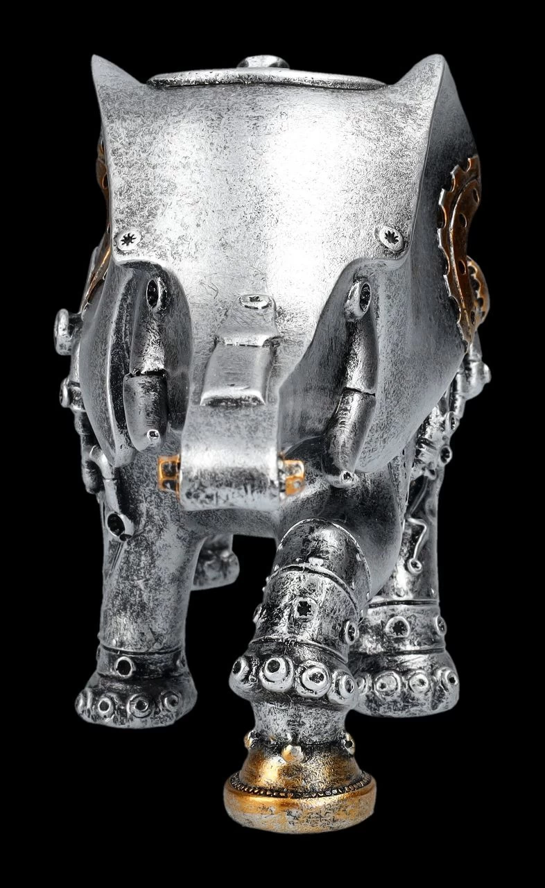 Elefanten Figur Steampunk - Mechanical Mammal 5 Elefanten Figur Steampunk - Mechanical Mammal – Bild 5