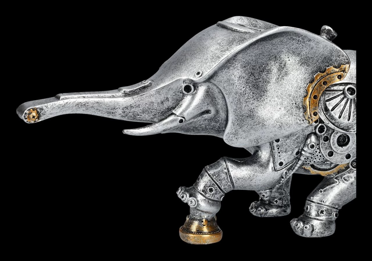 Elefanten Figur Steampunk - Mechanical Mammal 7 Elefanten Figur Steampunk - Mechanical Mammal – Bild 7