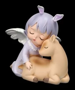 Dekofigur - Schlafendes Engelchen Mit Reh -Modell Und Figurengeschäft 2D FS23616 Dekofigur Schlafendes Engelchen mit Reh 9 1280x1280