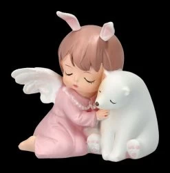 Dekofigur - Schlafendes Engelchen Mit Eisbär 12 Dekofigur - Schlafendes Engelchen Mit Eisbär -Modell Und Figurengeschäft 2D FS23617 Dekofigur Schlafendes Engelchen mit Eisb r 6 1280x1280