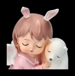 Dekofigur - Schlafendes Engelchen Mit Eisbär 13 Dekofigur - Schlafendes Engelchen Mit Eisbär -Modell Und Figurengeschäft 2D FS23617 Dekofigur Schlafendes Engelchen mit Eisb r 7 1280x1280