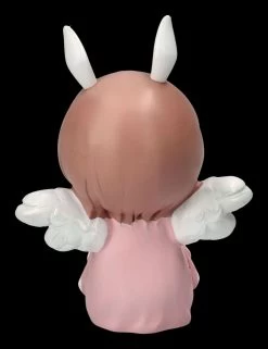 Dekofigur - Nachdenkliches Engelchen Rosa -Modell Und Figurengeschäft 2D FS23620 Dekofigur Nachdenkliches Engelchen rosa 3 1280x1280