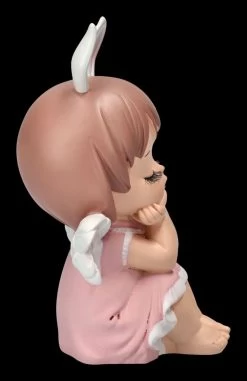 Dekofigur - Nachdenkliches Engelchen Rosa -Modell Und Figurengeschäft 2D FS23620 Dekofigur Nachdenkliches Engelchen rosa 4 1280x1280