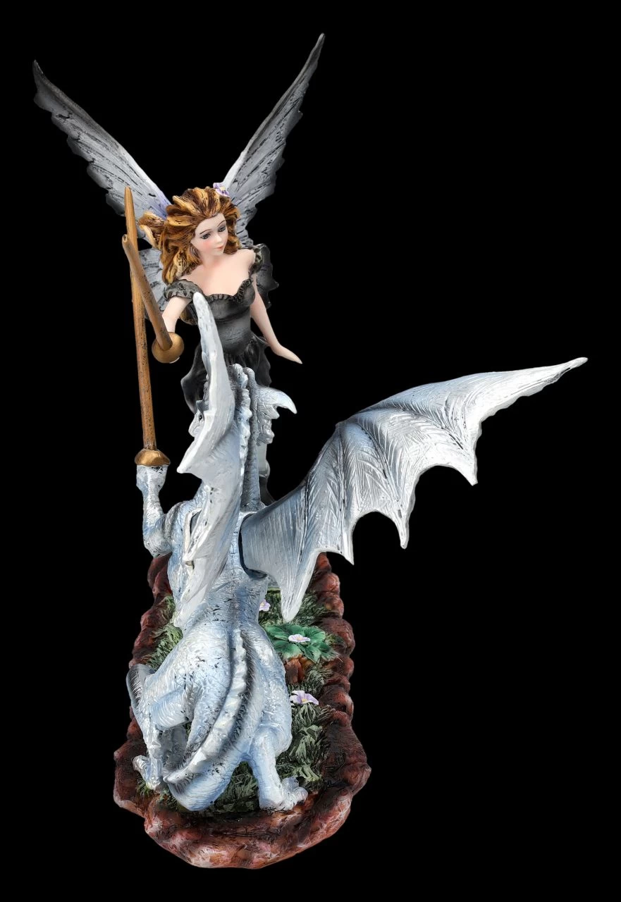 Elfenfigur Rita - Schwertkampf Mit Drache 6 Elfenfigur Rita - Schwertkampf Mit Drache – Bild 6