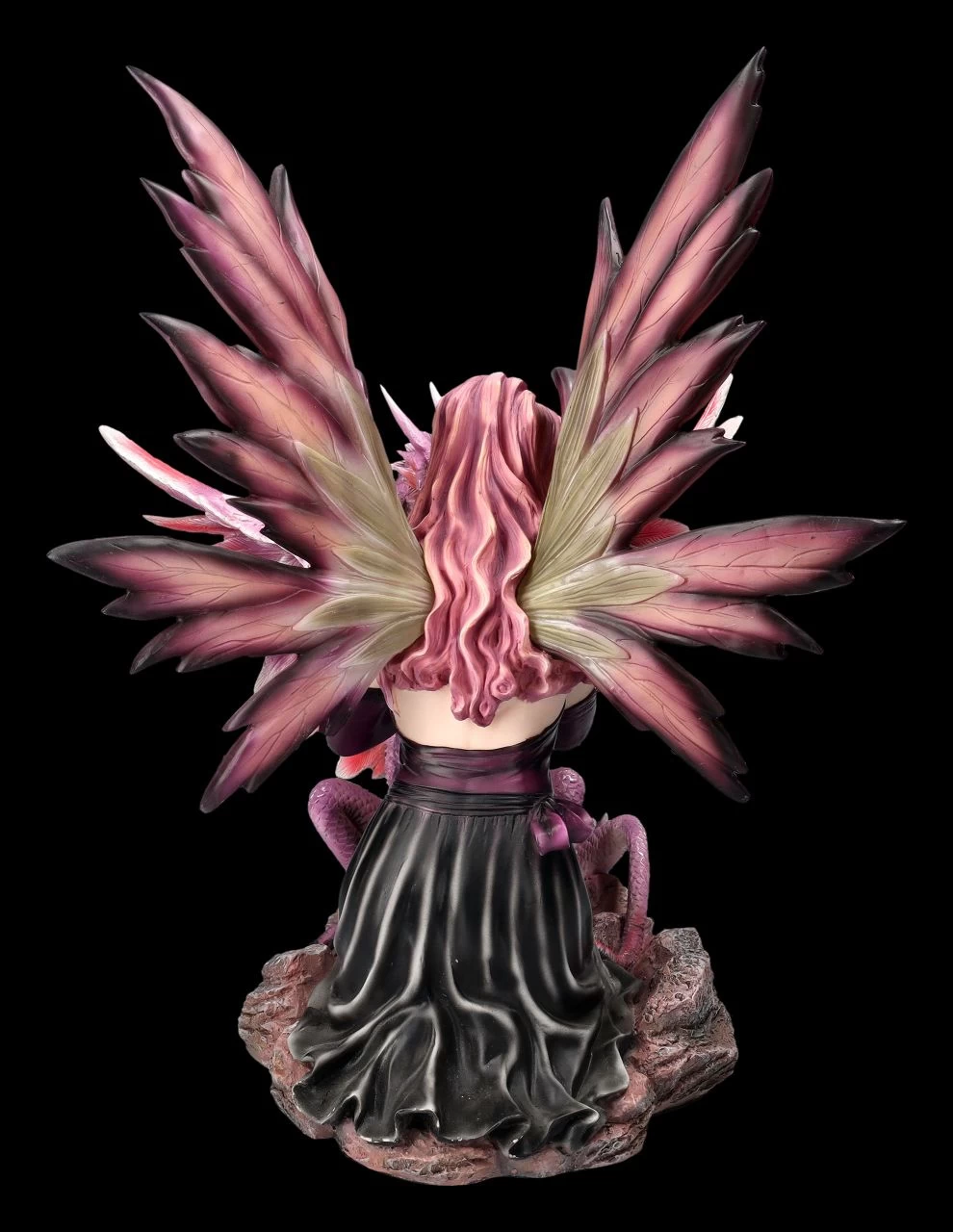 Elfenfigur - Sommerfee Raya Mit Drache Lila 5 Elfenfigur - Sommerfee Raya Mit Drache Lila – Bild 5