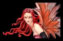 Elfenfigur - Herbstfee Carreen Mit Drache Rot -Modell Und Figurengeschäft 2D FS23639 Elfenfigur Herbstfee Carreen mit Drache 8egekF41aVCfmD 1280x1280