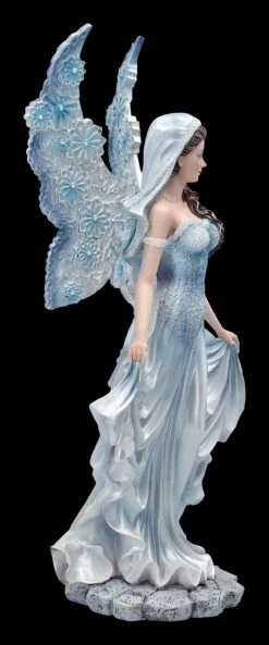 Elfenfigur - Tahina Mit Schleier Blau -Modell Und Figurengeschäft 2D FS23646 ELfenfigur Tahina mit Schleier blau 7 1280x1280