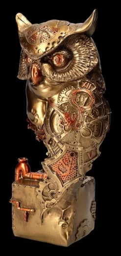 Steampunk Eulen Figur - Ohm Owl -Modell Und Figurengeschäft 2D FS23654 Steampunk Eulen Figur Ohm Owl 6 1280x1280