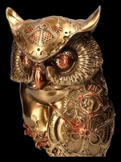 Steampunk Eulen Figur - Ohm Owl -Modell Und Figurengeschäft 2D FS23654 Steampunk Eulen Figur Ohm Owl 8 1280x1280