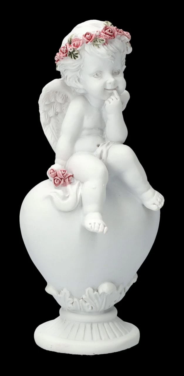 Engel Figuren - Putten Auf Herzen 2er Set 7 Engel Figuren - Putten Auf Herzen 2er Set – Bild 7