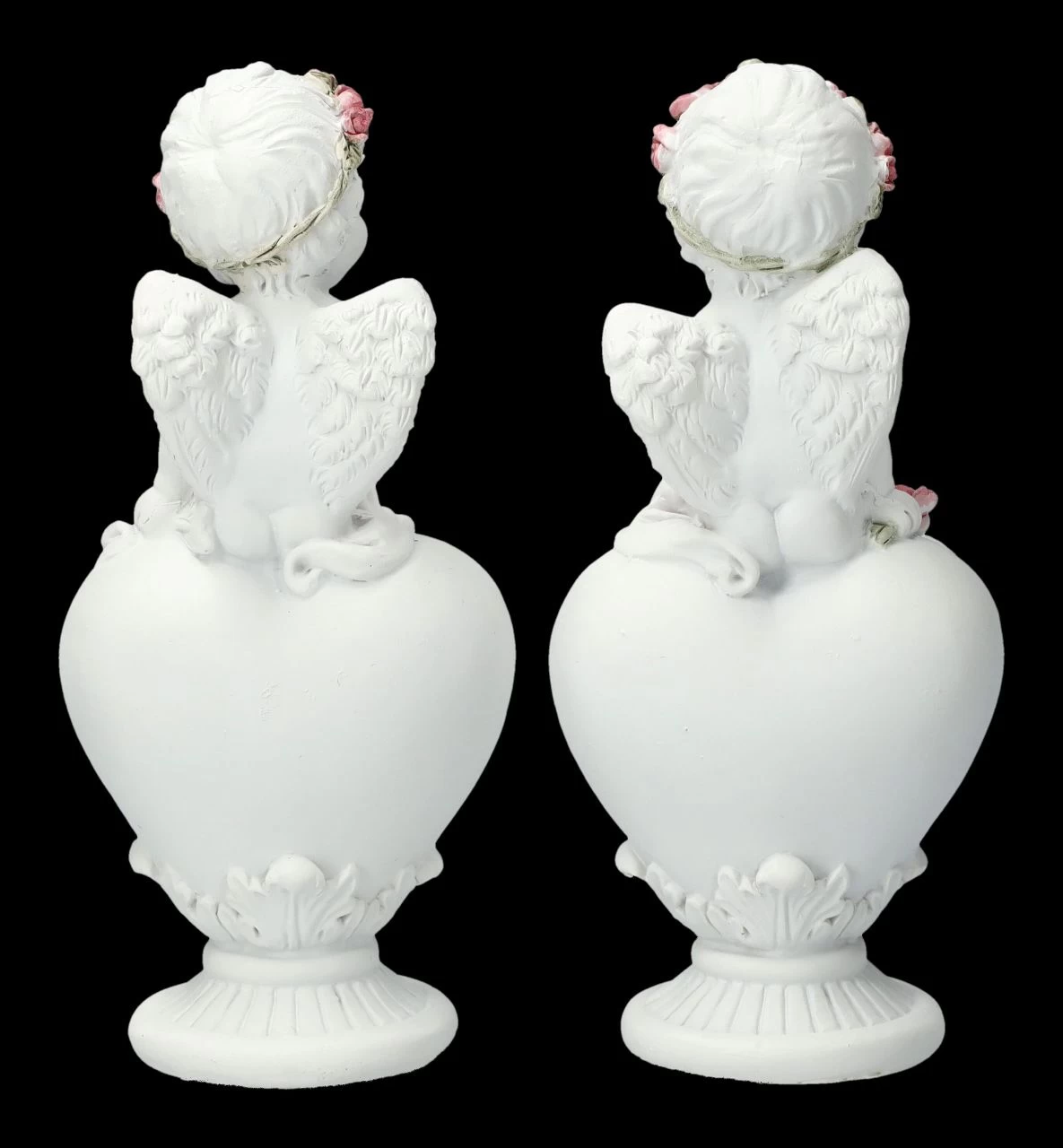 Engel Figuren - Putten Auf Herzen 2er Set 3 Engel Figuren - Putten Auf Herzen 2er Set – Bild 3