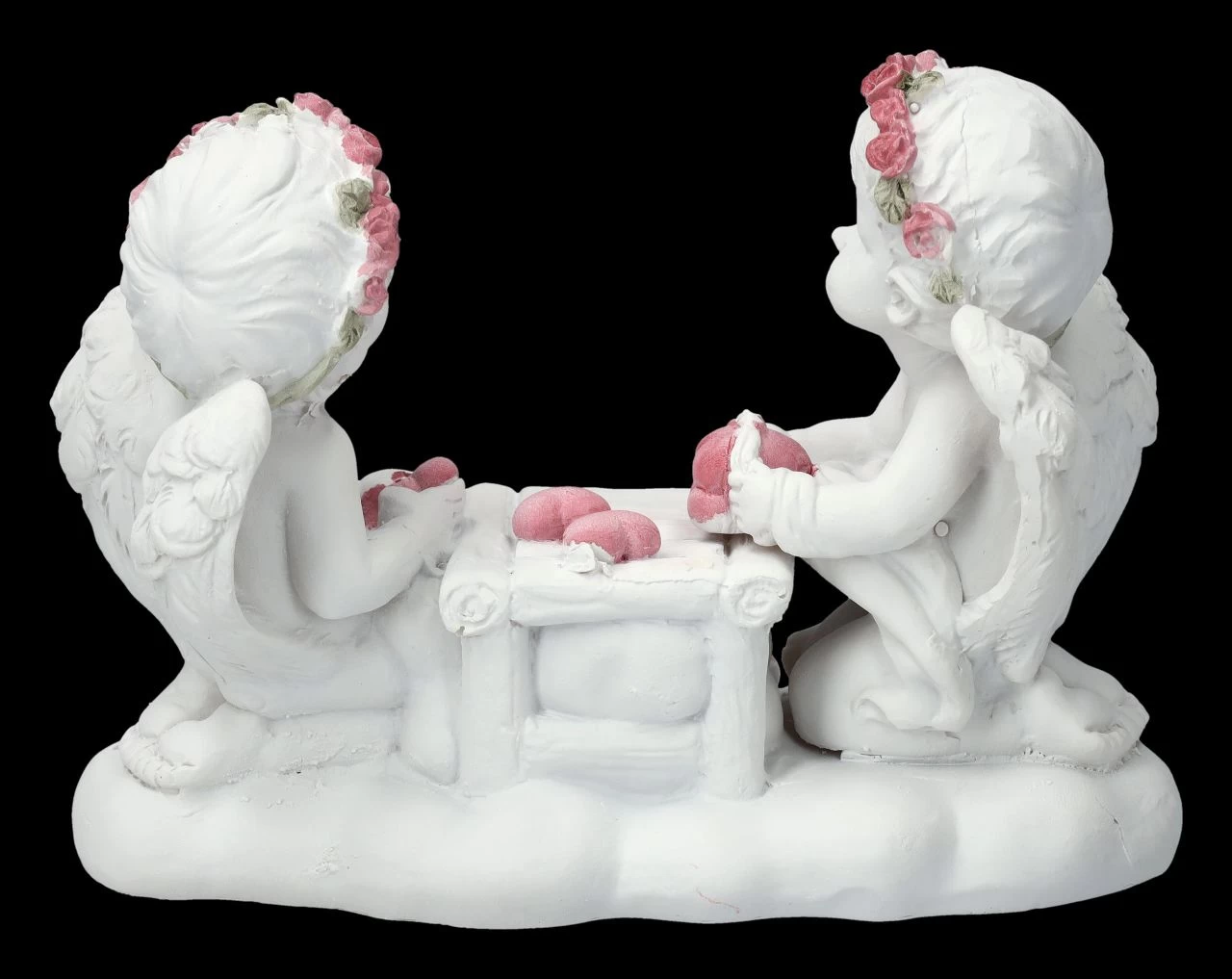 Engel Figuren - Putten Basteln Mit Herzen 4 Engel Figuren - Putten Basteln Mit Herzen – Bild 4